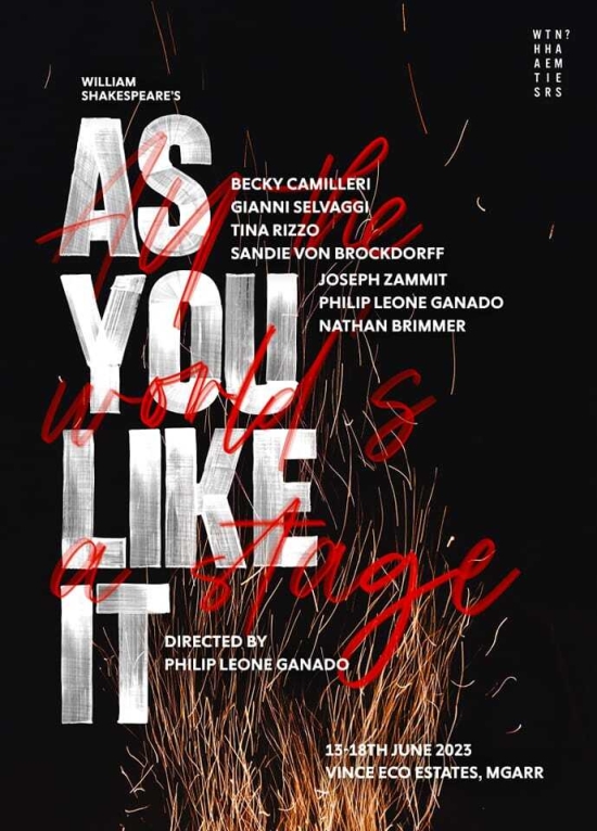 Shakespeare’nin “As You Like It” Oyunu Mġarr, Malta’da Sahneleniyor