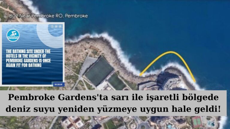 Pembroke Gardens yeniden yüzmeye uygun hale getirildi!