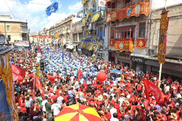 Ħamrun, St Cajetan Bayramı’nı Büyük Yürüyüşle Kutluyor