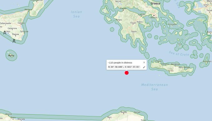 Libya Gemisi Akdeniz’de 110 Kişiyi Taşıyan Tekneye Ateş Açtı – Alarm Phone Bildiriyor