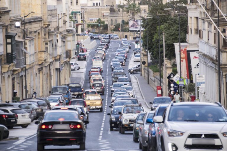 Her Beş Maltalıdan Biri Trafik Kaynaklı Aşırı Gürültüye Maruz Kalıyor