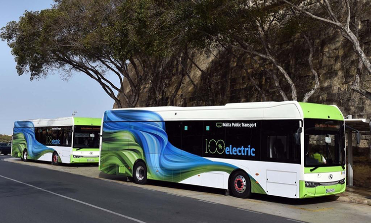 Malta Toplu Taşımacılığı, Filoya 30 Yeni Elektrikli Otobüs Ekledi