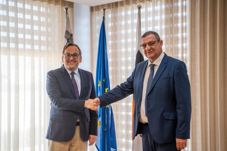 Transport Malta CEO’su Jonathan Borg, T.C. Valetta Büyükelçisi Erdeniz Şen ile görüştü