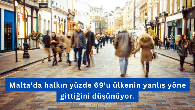 Malta’da Halkın Yüzde 69’u Ülkenin Yanlış Yöne Gittiğini Düşünüyor