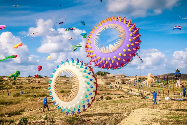 Gozo’da Renkli Uluslararası Uçurtma ve Rüzgar Festivali Bu Ay Geri Dönüyor!