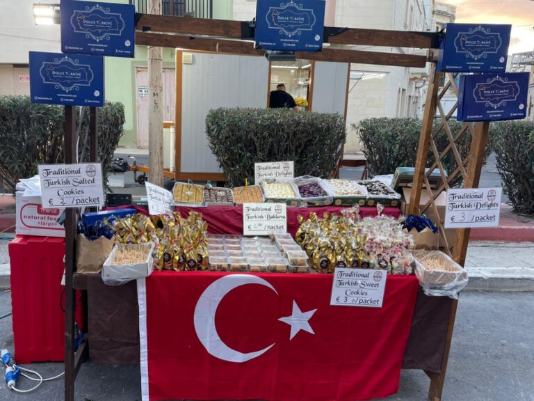 Tarxien Tatlı Festivali, Türk Lezzetleriyle Renklendi