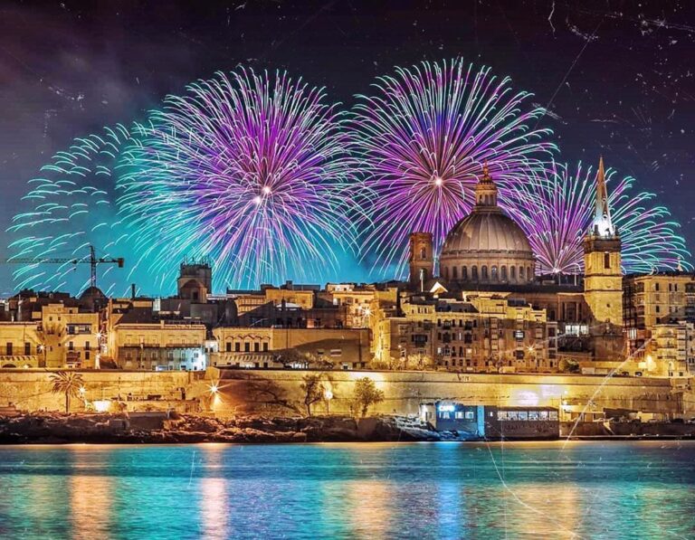Valletta’da Yılbaşı Coşkusu: Geçen Yıl Ara Verilen Havai Fişek Gösterisi Geri Dönüyor