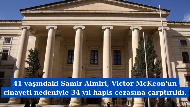 Samir Almiri, Victor McKeon’un cinayeti nedeniyle 34 yıl hapis cezasına çarptırıldı