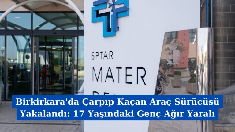 Birkirkara’da Çarpıp Kaçan Araç Sürücüsü Yakalandı: 17 Yaşındaki Genç Ağır Yaralı