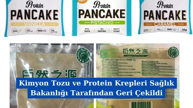 Kimyon Tozu ve Protein Krepleri Sağlık Bakanlığı Tarafından Geri Çekildi