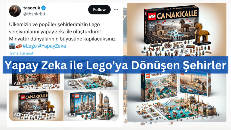 Yapay Zeka ile Lego’ya Dönüşen Şehirler