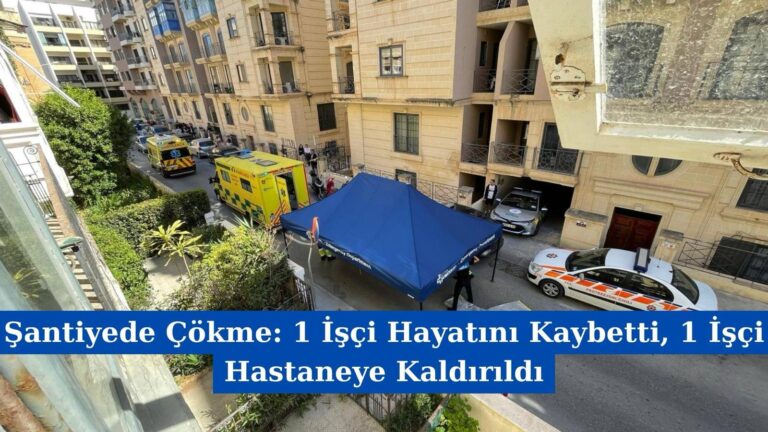 Şantiyede Çökme: 1 İşçi Hayatını Kaybetti, 1 İşçi Hastaneye Kaldırıldı!