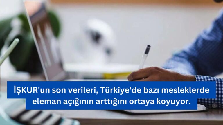 Eleman Açığı Zirvede! En Çok Bu Mesleklerde İş Aranıyor