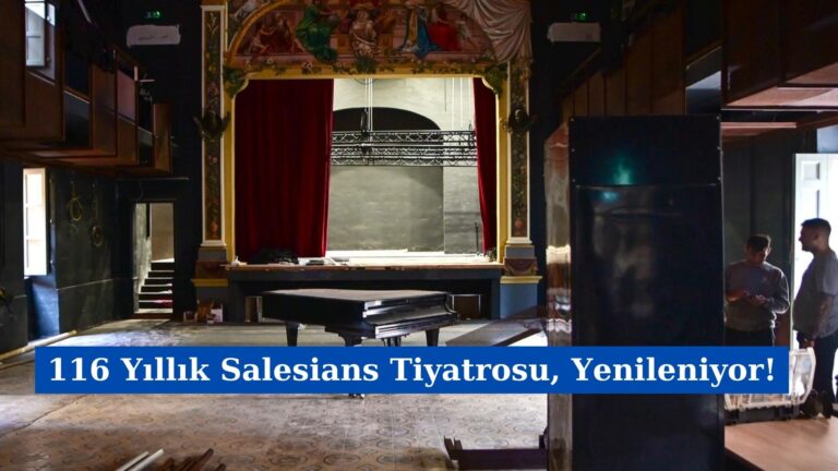 116 Yıllık Salesians Tiyatrosu, Yenileniyor!