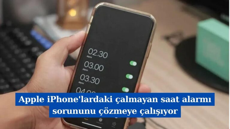 Apple iPhone’lardaki çalmayan saat alarmı sorununu çözmeye çalışıyor