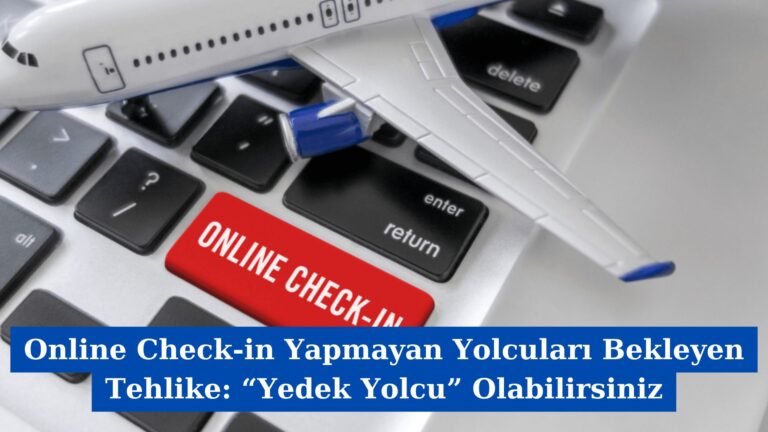 Online Check-in Yapmayan Yolcuları Bekleyen Tehlike: “Yedek Yolcu” Olabilirsiniz