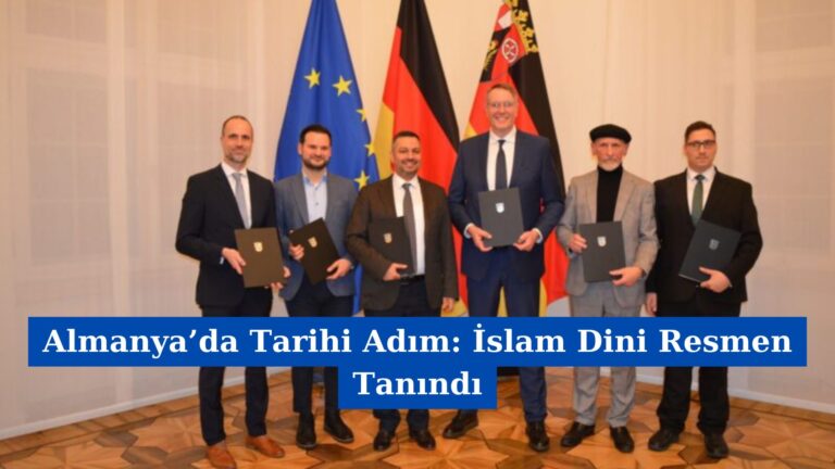 Almanya’da Tarihi Adım: İslam Dini Resmen Tanındı