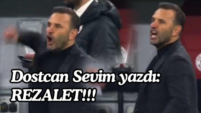 Dostcan Sevim yazdı: REZALET!!!