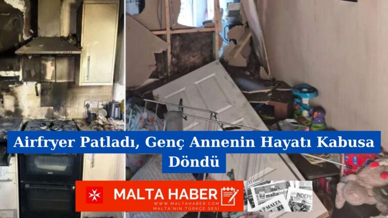Airfryer Patladı, Genç Annenin Hayatı Kabusa Döndü