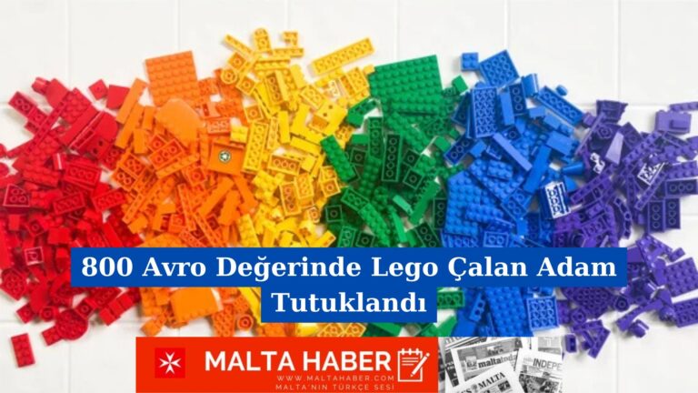 800 Avro Değerinde Lego Çalan Adam Tutuklandı
