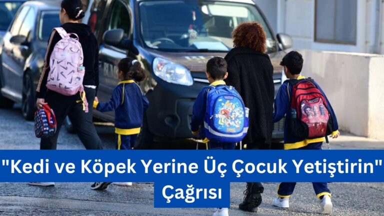 “Kedi ve Köpek Yerine Üç Çocuk Yetiştirin” Çağrısı