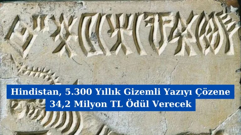 Hindistan, 5.300 Yıllık Gizemli Yazıyı Çözene 34,2 Milyon TL Ödül Verecek