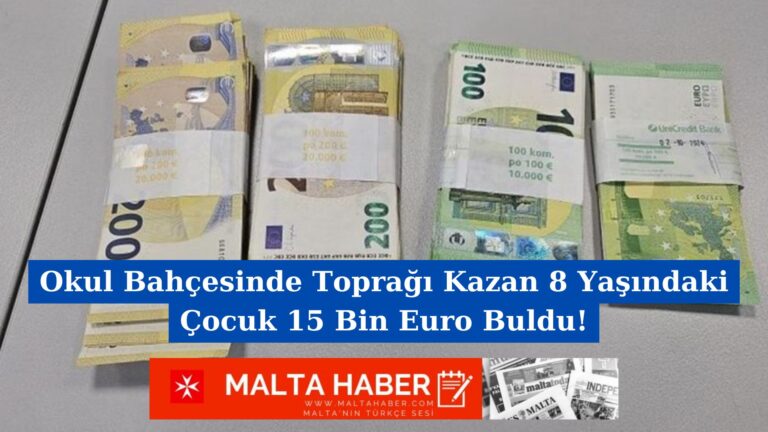 Okul Bahçesinde Toprağı Kazan 8 Yaşındaki Çocuk 15 Bin Euro Buldu!