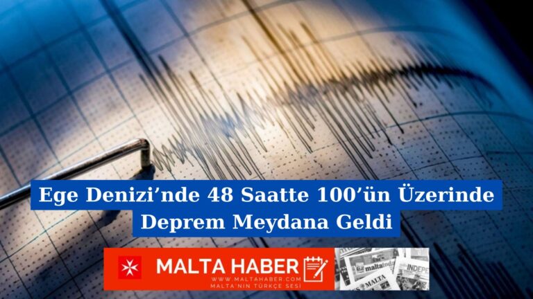 Ege Denizi’nde 48 Saatte 100’ün Üzerinde Deprem Meydana Geldi