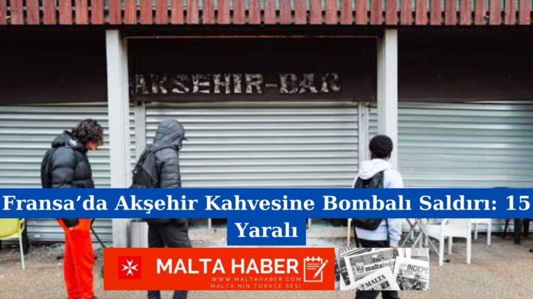 Fransa’da Akşehir Kahvesine Bombalı Saldırı: 15 Yaralı