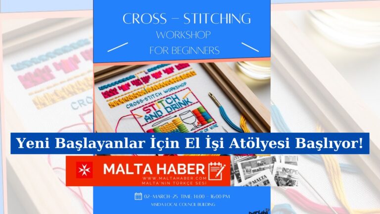 Yeni Başlayanlar İçin El İşi Atölyesi Başlıyor!