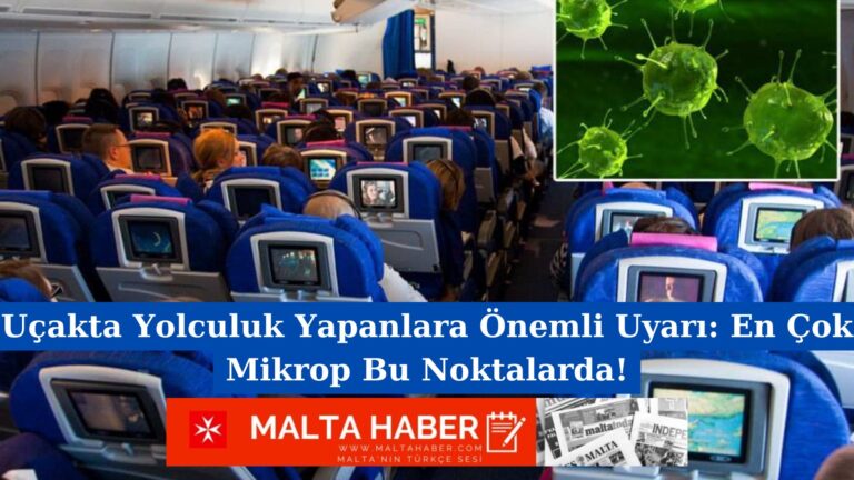 Uçakta Yolculuk Yapanlara Önemli Uyarı: En Çok Mikrop Bu Noktalarda!
