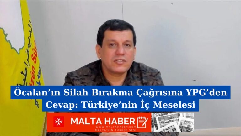 Öcalan’ın Silah Bırakma Çağrısına YPG’den Cevap: Türkiye’nin İç Meselesi