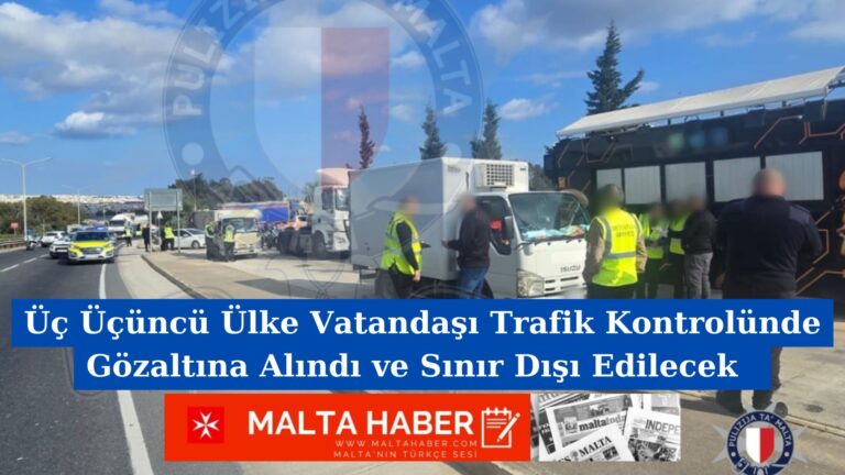 Üç Üçüncü Ülke Vatandaşı Trafik Kontrolünde Gözaltına Alındı ve Sınır Dışı Edilecek