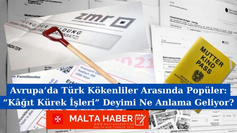 Avrupa’da Türk Kökenliler Arasında Popüler: “Kâğıt Kürek İşleri” Deyimi Ne Anlama Geliyor?