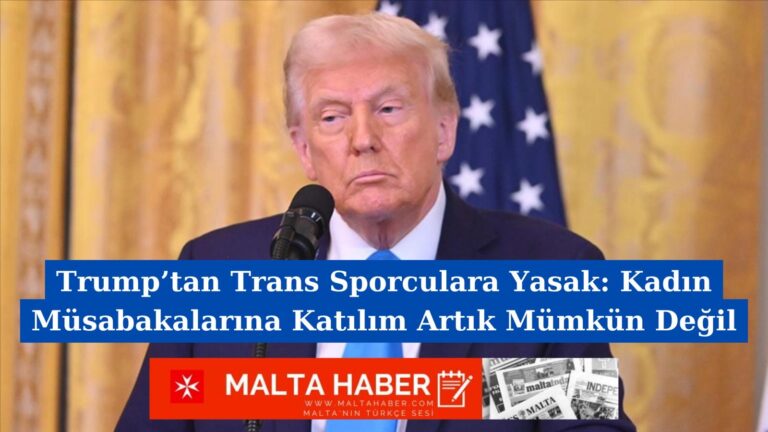 Trump’tan Trans Sporculara Yasak: Kadın Müsabakalarına Katılım Artık Mümkün Değil