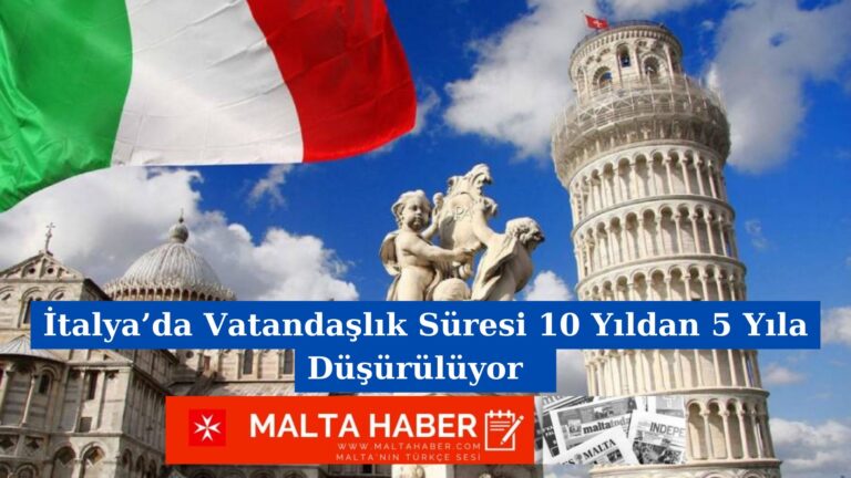 İtalya’da Vatandaşlık Süresi 10 Yıldan 5 Yıla Düşürülüyor