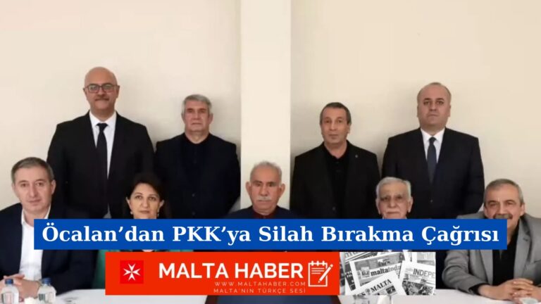 Öcalan’dan PKK’ya Silah Bırakma Çağrısı