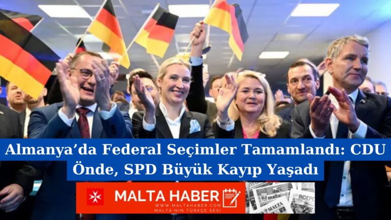 Almanya’da Federal Seçimler Tamamlandı: CDU Önde, SPD Büyük Kayıp Yaşadı
