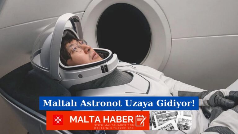 Maltalı Astronot Uzaya Gidiyor!