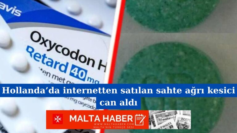 Hollanda’da internetten satılan sahte ağrı kesici can aldı