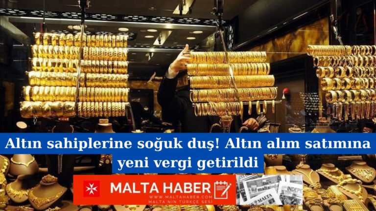 Altın sahiplerine soğuk duş! Altın alım satımına yeni vergi getirildi