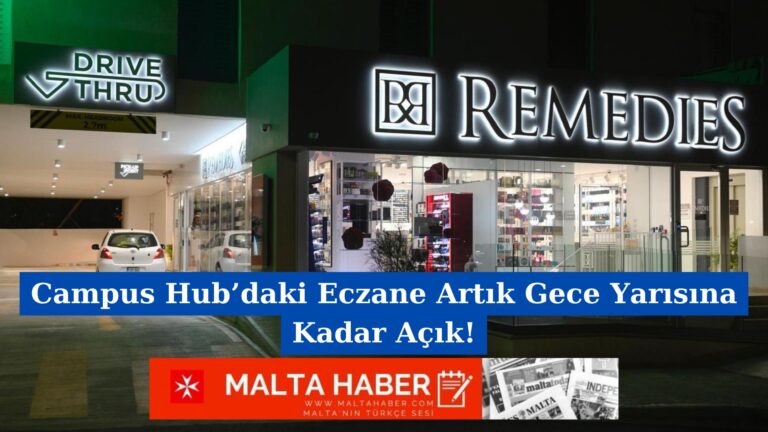 Campus Hub’daki Eczane Artık Gece Yarısına Kadar Açık!