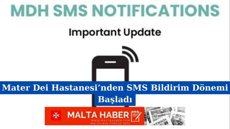 Mater Dei Hastanesi’nden SMS Bildirim Dönemi Başladı