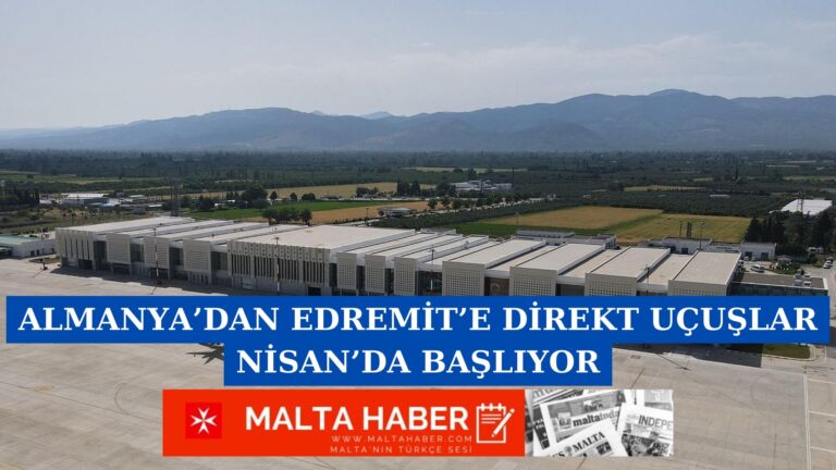 ALMANYA’DAN EDREMİT’E DİREKT UÇUŞLAR NİSAN’DA BAŞLIYOR