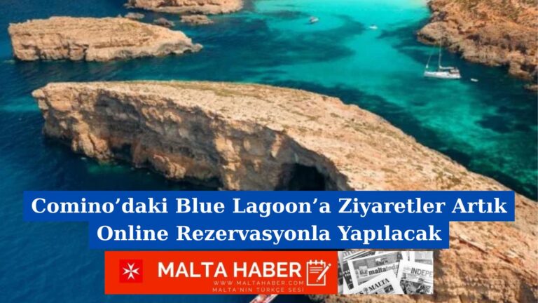 Comino’daki Blue Lagoon’a Ziyaretler Artık Online Rezervasyonla Yapılacak