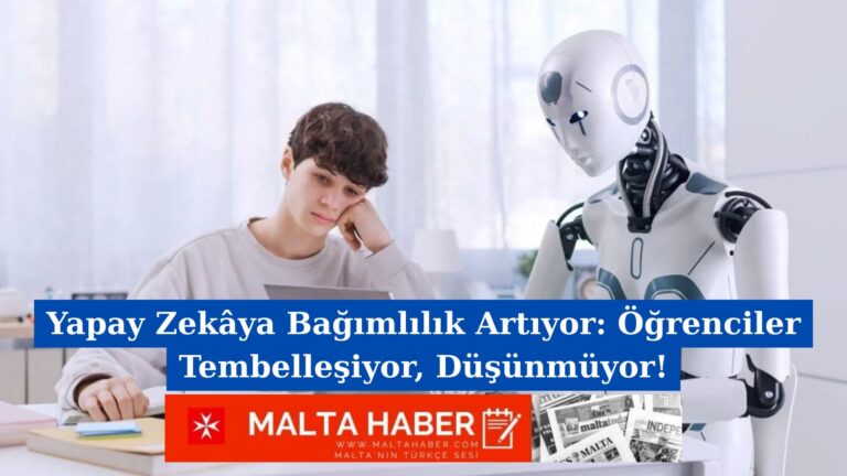 Yapay Zekâya Bağımlılık Artıyor: Öğrenciler Tembelleşiyor, Düşünmüyor!