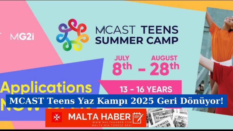 MCAST Teens Yaz Kampı 2025 Geri Dönüyor!