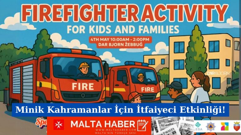Minik Kahramanlar İçin İtfaiyeci Etkinliği!
