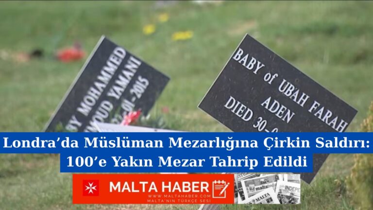 Londra’da Müslüman Mezarlığına Çirkin Saldırı: 100’e Yakın Mezar Tahrip Edildi