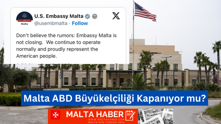 Malta ABD Büyükelçiliği Kapanıyor mu?